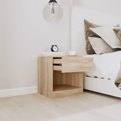 VidaXL 242546 nightstand/bedside table Oak - Additional view 4