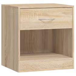 VidaXL 242546 nightstand/bedside table Oak - Additional view 6