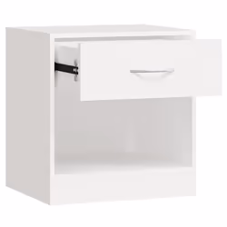 VidaXL 242547 nightstand/bedside table White - Additional view 7