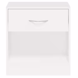 VidaXL 242547 nightstand/bedside table White - Additional view 8