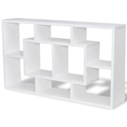 VidaXL 242548 shelve Floating shelf Wall mounted Wood White