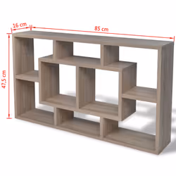 VidaXL 242549 shelve Wood Oak - Additional view 6