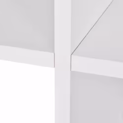 vidaXL Staircase Bookcase/Display Shelf 142cm White Storage Box Unit Cubes - Additional view 4