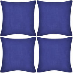 VidaXL 130919 pillowcase Blue 40 x 40 cm Cotton