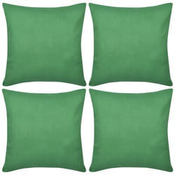 VidaXL 130924 pillowcase Green 80 x 80 cm Cotton