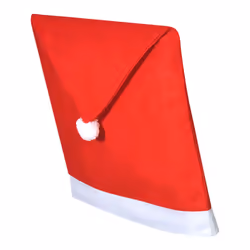 vidaXL 6x Santa Claus Hat Chair Back Covers Dinner Party Seat Decor Gift Xmas