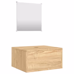 VidaXL 242558, Oak, Wood, 30 cm, 30 cm, 2 pc(s)