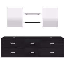 VidaXL 242563 bathroom furniture set - Additional view 4