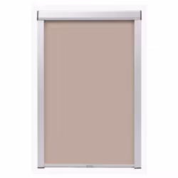 vidaXL Blackout Roller Blinds for Roof Window Beige F06 Protector Cover - Additional view 2