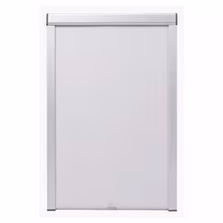 vidaXL Blackout Roller Blinds for Roof Window White 104 Protector Cover - Additional view 2