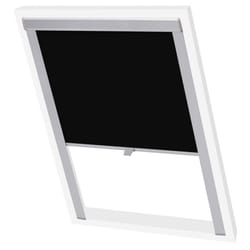 vidaXL Blackout Roller Blind Home Office Window Curtain Shade Blind Drape - black, 104