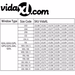 vidaXL Blackout Roller Blinds for Roof Window Black 206 Protector Cover - Additional view 5