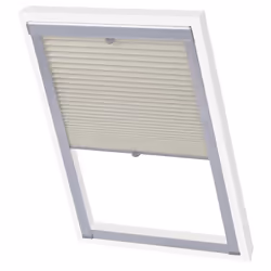 vidaXL Pleated Blinds Cream 104 Window Blackout Roller Daynight Screen Shade