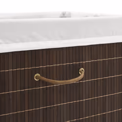 VidaXL 242726 laundry basket Rectangular Bamboo Brown - Additional view 5