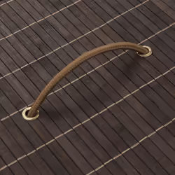 VidaXL 242728 laundry basket Oval Bamboo Brown - Additional view 4