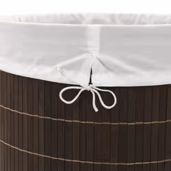 VidaXL 242728 laundry basket Oval Bamboo Brown - Additional view 6