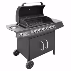 VidaXL 41905, 12000 W, Barbecue, Natural gas, Outdoor, Low-calorific gas (L-gas), 7 zone(s)