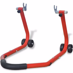 Motorcycle/Dirt Bike Paddock Rear Stand Easy Lifting Adjustable w/ 2 Castors