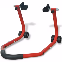 Motorcycle/Dirt Bike Paddock Rear Stand Easy Lifting U-shaped with 2 Castors