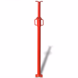 vidaXL Acrow Prop 180cm Red Extendable Height 130-180cm Load 300kg Support