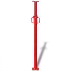 vidaXL Acrow Prop 180cm Red Extendable Height 130-180cm Load 300kg Support