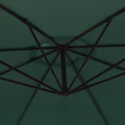 vidaXL Cantilever Garden Parasol Sunshade Outdoor Umbrella Patio Canopy Green - Additional view 6