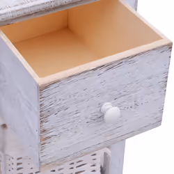 VidaXL 242867 nightstand/bedside table White - Additional view 5