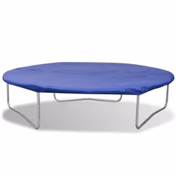 vidaXL Five Piece Trampoline Set Safety Net Pad Rain Cover Ladder Multi Sizes - 3.05 m
