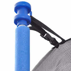 vidaXL Five Piece Trampoline Set Safety Net Pad Rain Cover Ladder Multi Sizes - 3.05 m - Additional view 4