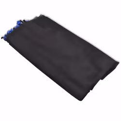 vidaXL Safety Net PE Black for 3.66m Round Trampoline Kids Play Enclosure Mesh