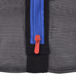 vidaXL Safety Net PE Black for 3.66m Round Trampoline Kids Play Enclosure Mesh - Additional view 7