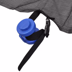 vidaXL Safety Net PE Black for 3.96m Round Trampoline Enclosure Protector - Additional view 4