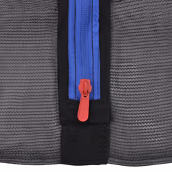 vidaXL Safety Net PE Black for 4.26m Round Trampoline Enclosure Protector