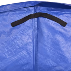 vidaXL Safety Pad PE Blue for 15 Feet/4.57 m Round Trampoline Spring Cover