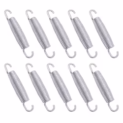 vidaXL 10x Trampoline Spring Zinc-plated Iron Replacement Replacing Assembling