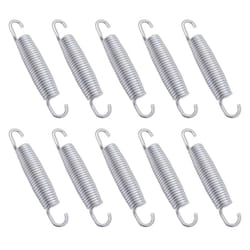 vidaXL 10x Trampoline Spring Zinc-plated Iron Replacement Replacing Assembling
