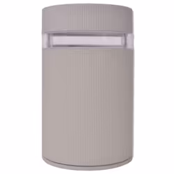 vidaXL Outdoor Semi-Cylindrical Wall Sconce Grey Aluminium Garden Light Lamp - Additional view 2