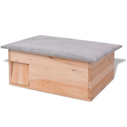 VidaXL Hedgehog House 45 x 33 x 22 cm Wood