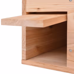 VidaXL Hedgehog House 45 x 33 x 22 cm Wood - Additional view 5