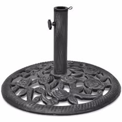 vidaXL Umbrella Base Outdoor Parasol Base Umbrella Holder Cast Iron 12 kg