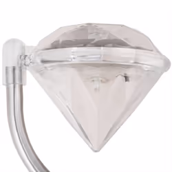 vidaXL 6x Solar LED Garden Lights 9x7.8x29.5cm Outdoor Lighting Fixture Lamp