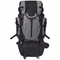 VidaXL 91106 backpack Rucksack Black, Grey Polyester