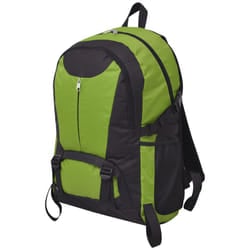 VidaXL 91107 backpack Rucksack Black, Green Polyester