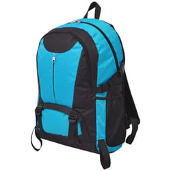 VidaXL 91108 backpack Rucksack Black, Blue Polyester