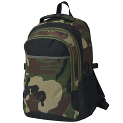 VidaXL 91110 backpack School backpack Camouflage Polyester