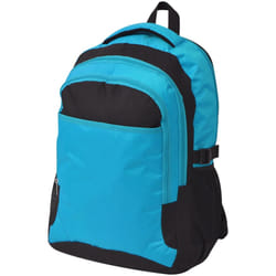 VidaXL 91112 backpack School backpack Black, Blue Polyester