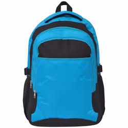 VidaXL 91112 backpack School backpack Black, Blue Polyester