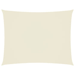 vidaXL Sunshade Sail Oxford Fabric Rectangular 4x6m Cream Patio Awning Canopy
