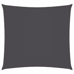 vidaXL Sunshade Sail Oxford Fabric Square 3.6x3.6m Anthracite Garden Awning