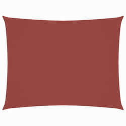 vidaXL Sunshade Sail Oxford Fabric Rectangular 2x4m Terracotta Garden Awning
